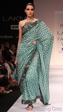 Model at Digvijay Singh for Bhusattva at LFW W/F 2011