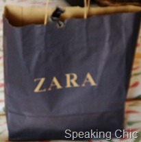 Zara sale shopping