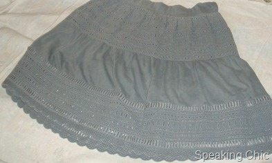 Zara grey skirt
